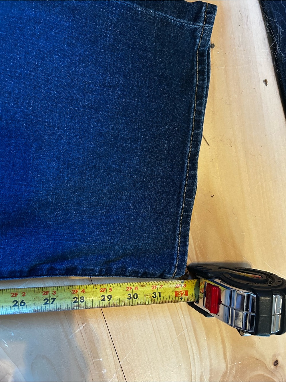 Women’s Hudson Jeans Size 34  Dark Blue Jeans - - Picture 5 of 7